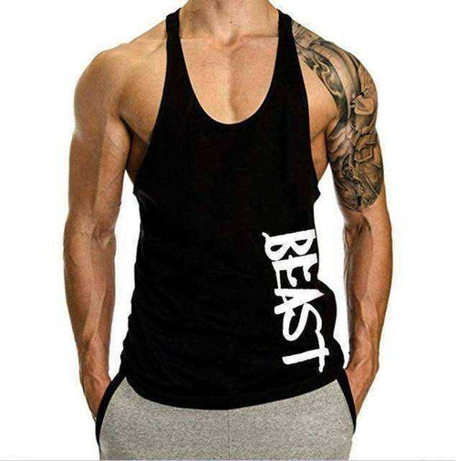 Load image into Gallery viewer, Beast Aesthetic Apparel Stringer Fitness Muscle Shirt
