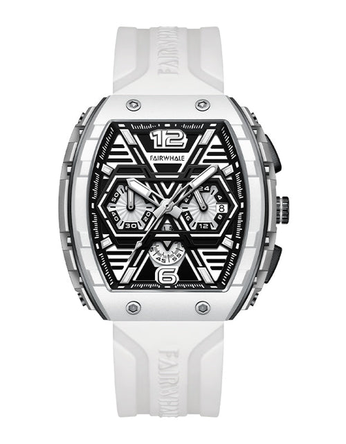 Load image into Gallery viewer, Multi-Hand Chronograph Rubber Strap
