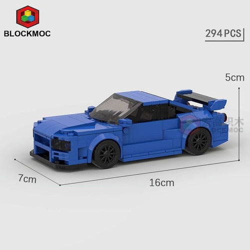 Load image into Gallery viewer, JDM Nissan Fast &amp; Furious Blocks Toys
