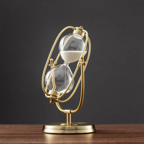 Load image into Gallery viewer, 360° Rotating Metal Sand Hourglass
