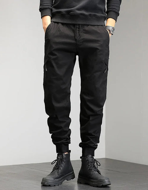 Load image into Gallery viewer, Multi-Pocket Casual Pants
