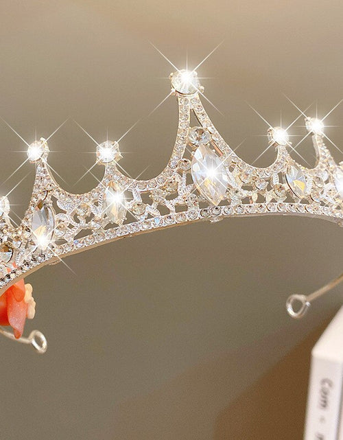 Load image into Gallery viewer, Princess Crystal Tiaras and Crowns
