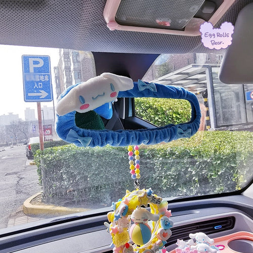 Load image into Gallery viewer, Plush Car Rear View Mirror
