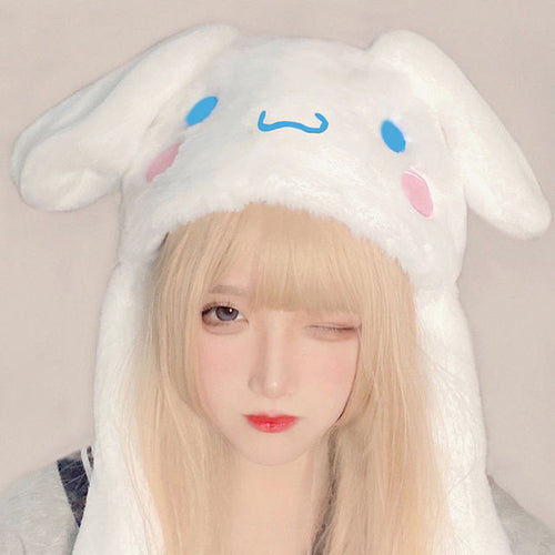 Load image into Gallery viewer, Bunny Plush Winter Cap
