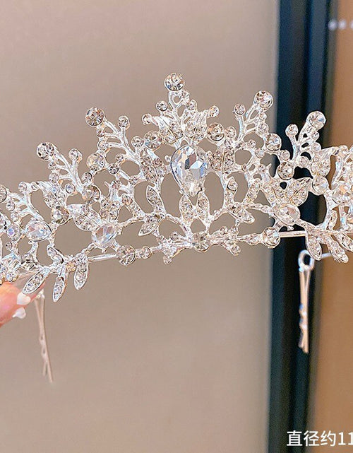 Load image into Gallery viewer, Princess Crystal Tiaras and Crowns
