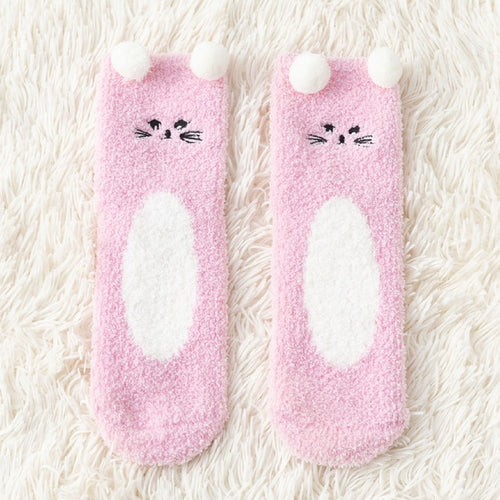 Load image into Gallery viewer, Women&#39;s  Fuzzy Socks Winter Warm Fleece
