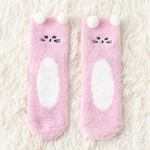 Load image into Gallery viewer, Women&#39;s  Fuzzy Socks Winter Warm Fleece
