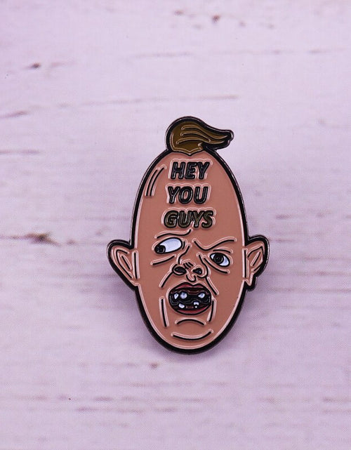 Load image into Gallery viewer, Sloth Goonies Enamel Pin
