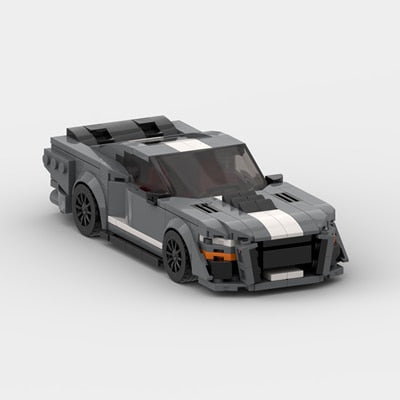 Load image into Gallery viewer, MOC Shelby GT500 Racer Building Blocks
