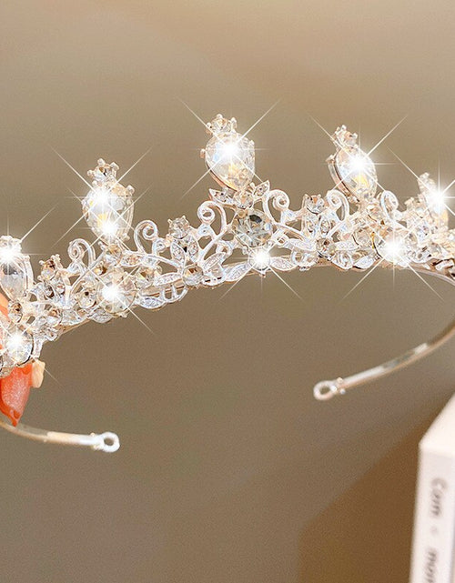 Load image into Gallery viewer, Princess Crystal Tiaras and Crowns
