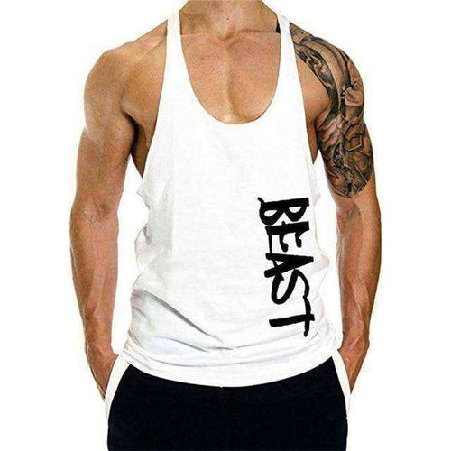 Load image into Gallery viewer, Beast Aesthetic Apparel Stringer Fitness Muscle Shirt
