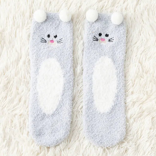 Load image into Gallery viewer, Women&#39;s  Fuzzy Socks Winter Warm Fleece
