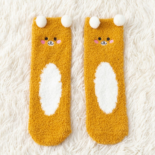 Load image into Gallery viewer, Women&#39;s  Fuzzy Socks Winter Warm Fleece
