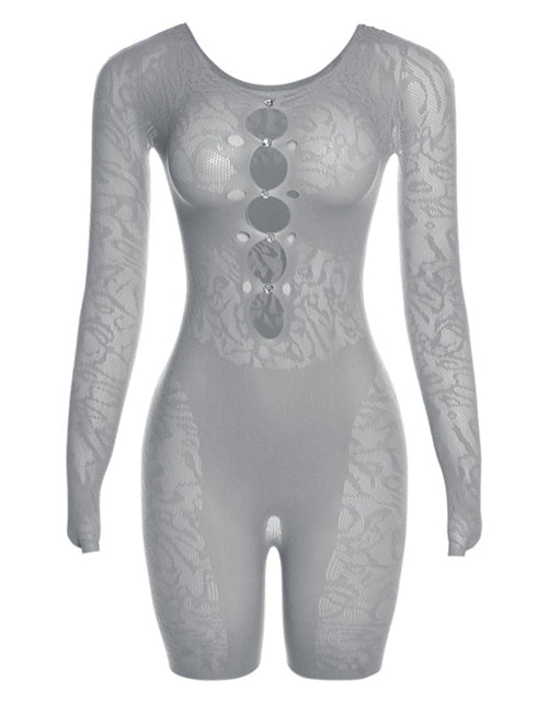 Load image into Gallery viewer, Kliou Mesh Hollow Lingerie
