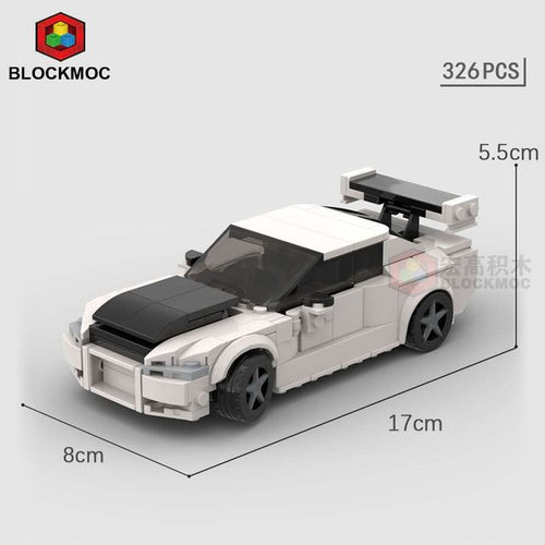 Load image into Gallery viewer, JDM Nissan Fast &amp; Furious Blocks Toys
