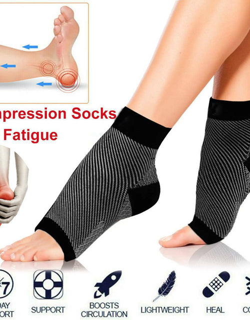 Load image into Gallery viewer, Foot &amp; Ankle Sleeve Compression Socks
