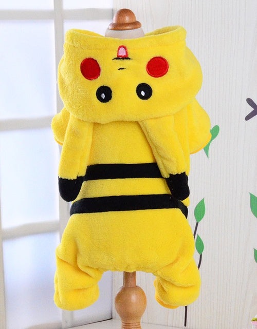 Load image into Gallery viewer, Cute Pikachu Pet Winter Jacket
