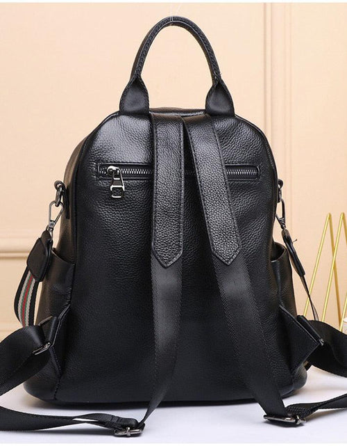 Load image into Gallery viewer, Casual Leather Backpack- Seattle
