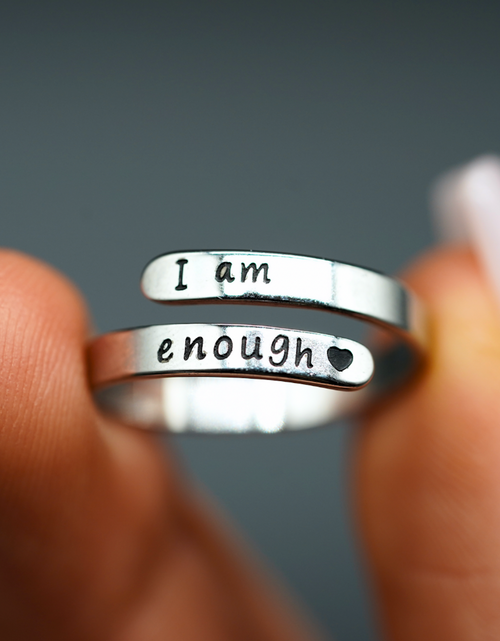 Load image into Gallery viewer, I Am Enough Ring
