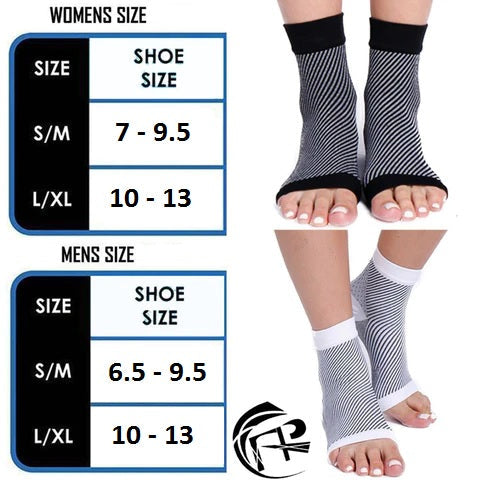 Load image into Gallery viewer, Foot &amp; Ankle Sleeve Compression Socks
