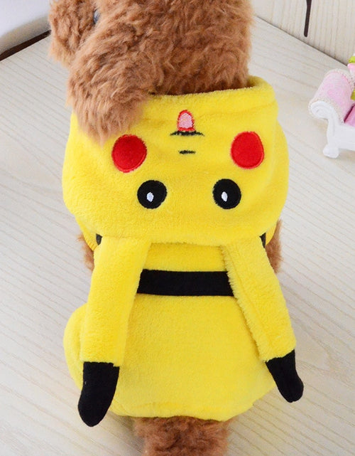 Load image into Gallery viewer, Cute Pikachu Pet Winter Jacket
