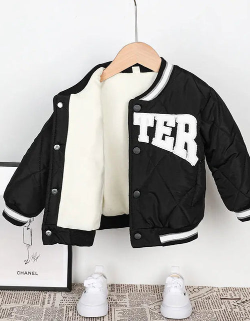 Load image into Gallery viewer, Kinder Baseball &quot;BETTER&quot; Bomber Jacket
