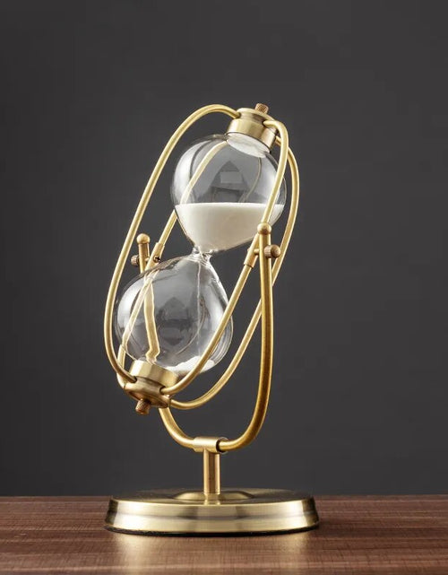 Load image into Gallery viewer, 360° Rotating Metal Sand Hourglass
