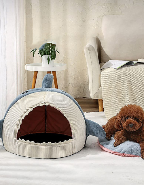 Load image into Gallery viewer, The Shark Pet Bed
