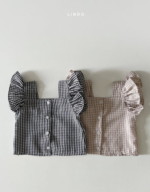 Load image into Gallery viewer, Baby Girl Plaid Clothes Set
