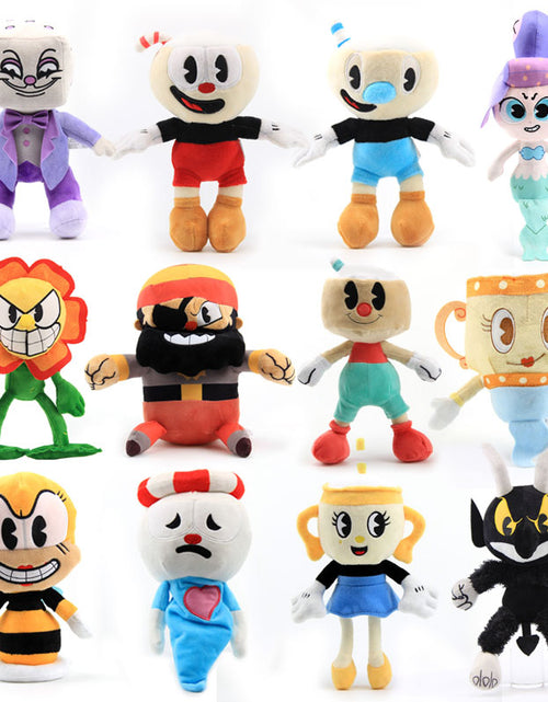 Load image into Gallery viewer, 13 style Cuphead Plush Doll Toys
