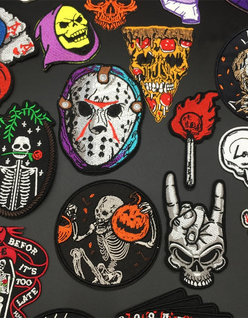 Load image into Gallery viewer, Rock Punk Clothes Patches
