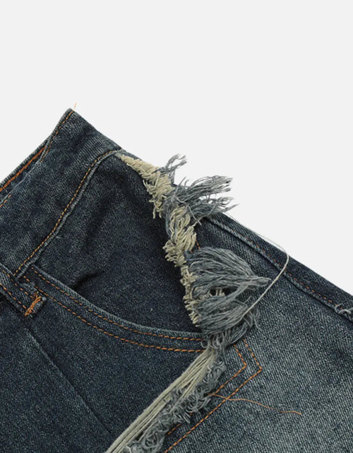 Load image into Gallery viewer, Short Denim T-BuckStar
