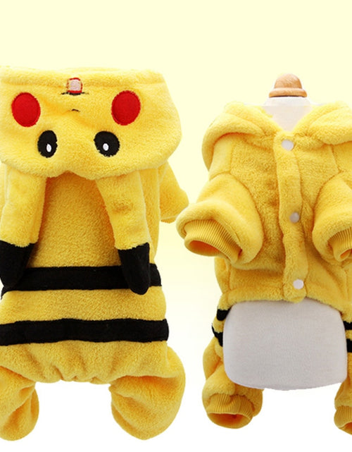 Load image into Gallery viewer, Cute Pikachu Pet Winter Jacket
