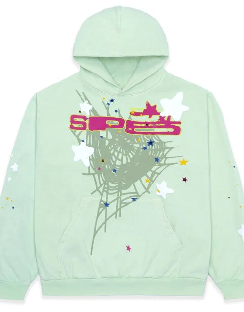 Load image into Gallery viewer, Spider Letter Prints Hoodies
