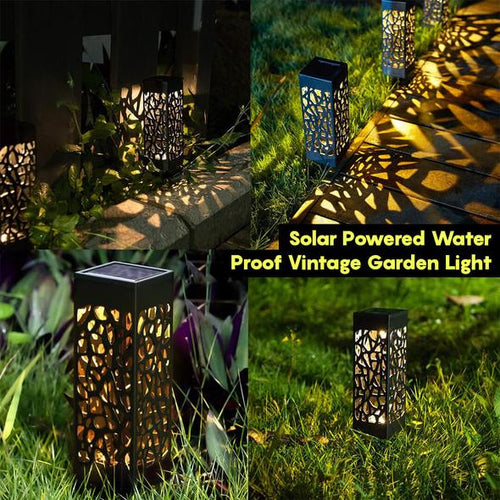 Load image into Gallery viewer, Solar Powered Waterproof Vintage Garden Light
