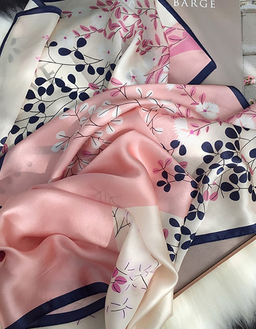 Load image into Gallery viewer, Silk Winter Scarf Luxury Design
