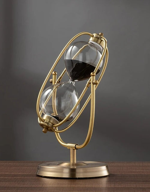 Load image into Gallery viewer, 360° Rotating Metal Sand Hourglass
