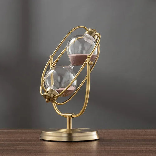 Load image into Gallery viewer, 360° Rotating Metal Sand Hourglass
