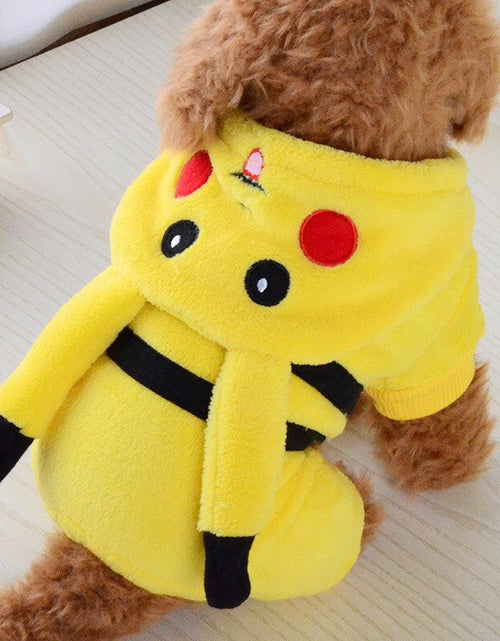 Load image into Gallery viewer, Cute Pikachu Pet Winter Jacket
