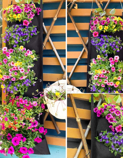 Load image into Gallery viewer, Vertical Hanging Garden Planter
