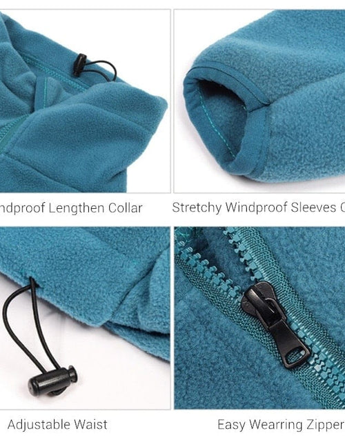 Load image into Gallery viewer, Thick Winter Fleece Dog Coat
