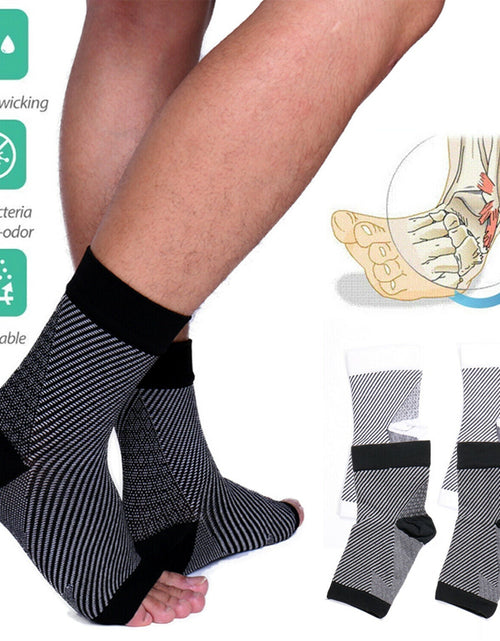 Load image into Gallery viewer, Foot &amp; Ankle Sleeve Compression Socks
