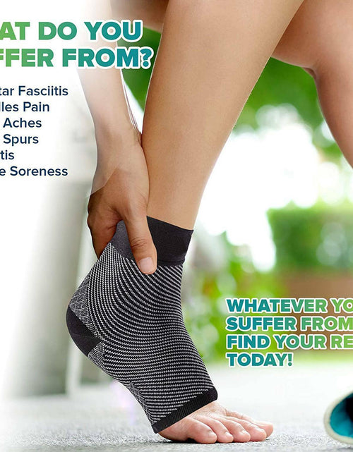 Load image into Gallery viewer, Foot &amp; Ankle Sleeve Compression Socks
