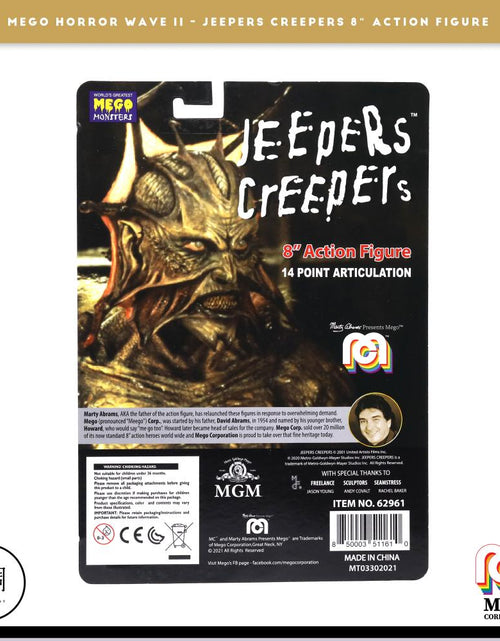 Load image into Gallery viewer, Mego Jeepers Creepers
