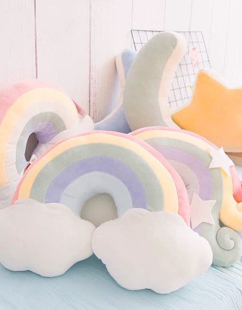 Load image into Gallery viewer, Candy Rainbow Pillow Cushion
