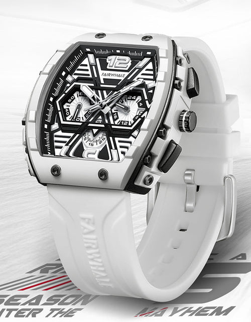 Load image into Gallery viewer, Multi-Hand Chronograph Rubber Strap
